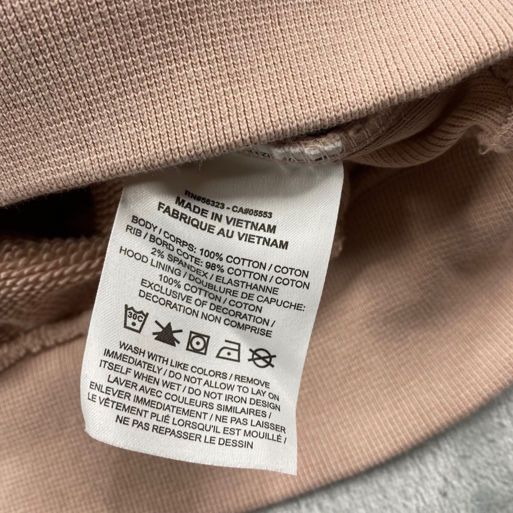 Nike Air Jordan Flight Heritage Tour Hoodie DM1394-601 Pink$120 Mens Size L NWT - Picture 3 of 10